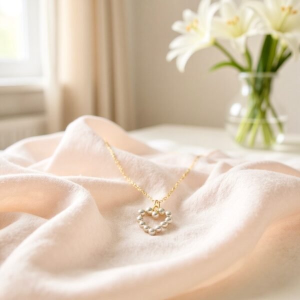 The Aurora Mini is a delicate symbol of love and light, designed with petite pearls set in a graceful heart silhouette. Perfect for layering or wearing as a subtle statement, this necklace embodies timeless beauty in a refined, minimalist form. Available in both gold-plated and silver finishes, it’s a versatile piece that shines with quiet elegance.