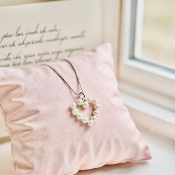 The Aurora Mini is a delicate symbol of love and light, designed with petite pearls set in a graceful heart silhouette. Perfect for layering or wearing as a subtle statement, this necklace embodies timeless beauty in a refined, minimalist form. Available in both gold-plated and silver finishes, it’s a versatile piece that shines with quiet elegance.