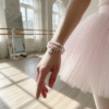 The Ella Bella Fiocco Bracelet is a delicate celebration of femininity and charm. Soft pink rose quartz beads, this piece features a dainty bow charm available in silver or gold-plated finishes. Perfect on its own or layered with other Ella Bella favorites, it’s a sweet symbol of grace, elegance, and playful sophistication. A bracelet that feels as special as the little moments it’s made to honor.