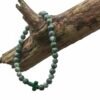 Grounded in purpose and guided by belief, the Verde Croce Bracelet brings meaningful style to everyday life. Handcrafted with natural green jasper stones, known for their grounding and stabilizing energy, this bracelet promotes balance, strength, and inner peace. At its heart lies a striking green stone cross, symbolizing unwavering faith and spiritual connection. Whether worn alone or stacked, this versatile piece blends earthy charm with inspirational elegance—perfect for both men and women.