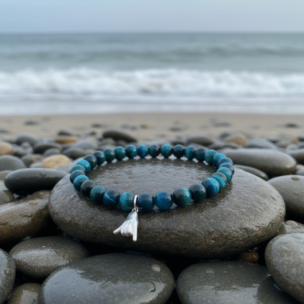 Dive into purpose with the Anima Marina bracelet — a meaningful piece inspired by the rhythm of the sea and the spirit of adventure. Handcrafted with deep blue natural stones and finished with a sterling silver charm, this bracelet captures the calm power of the ocean. Designed for those who live with heart and intention, Anima Marina is more than jewelry — it’s a reminder to stay grounded and make waves where it matters. A portion of every purchase is donated to the Best Day Foundation, helping children with special needs build confidence through unforgettable adventure programs.