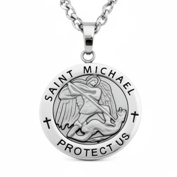 "Crocefisso Dorato Classico" A timeless symbol of faith and devotion. The Crocefisso Dorato Classico is designed for those who cherish both tradition and beauty. This gold-toned crucifix features intricate detailing and a radiant polished finish, capturing the sacred symbolism of the crucifix in an elegant, wearable form. Suspended from a 24-inch gold-toned curb chain, it offers durability, comfort, and a refined look that transitions seamlessly from daily wear to special occasions. A meaningful gift of devotion, strength, and grace.