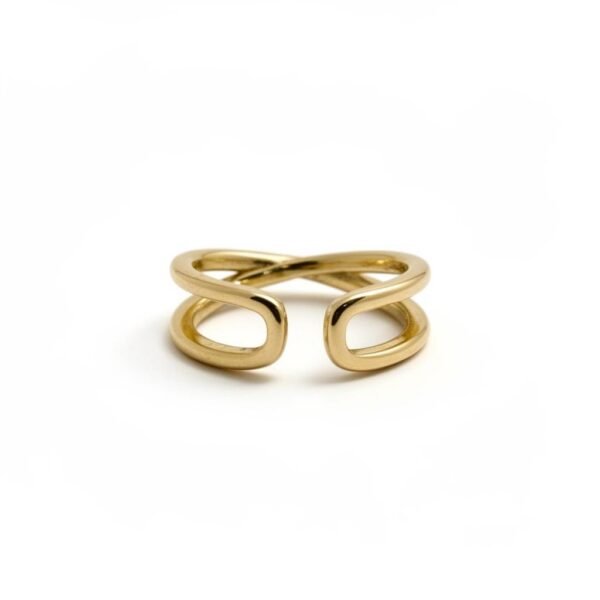 "Onda" Wave, a symbol of movement, flow, and timeless elegance. The Onda Ring draws inspiration from the ever-shifting rhythm of the sea. Its fluid, wave-like curves are sculpted in a luminous gold-plated finish, capturing both grace and strength. This open, adjustable design embodies balance and flow while offering a contemporary minimalist silhouette. A versatile piece, Onda transitions effortlessly from everyday wear to statement styling, making it a timeless reflection of elegance in motion. This ring is more than jewelry; it’s a gesture of compassion. A portion of the proceeds from every Onda ring is donated to Best Day Foundation, a non-profit dedicated to helping children and young adults with special needs build confidence and have fun through adventure activities like surfing. Wear the Onda ring to show your love for the sea and your support for making every day the best day for someone in need.